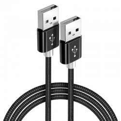 1PC USB To USB Extension Cable Type A Male To Male USB Extender For Radiator Hard Disk Webcom Camera USB Cable Extens