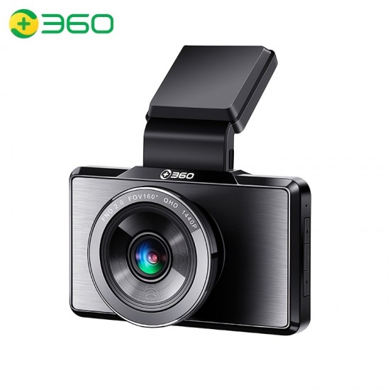 360 G500H 2K Dual Dash Cam Front And Rear 1080P APP WiFi Control GPS  3'' IPS Screen Car Camera Driving Recorder Night Vision H.265 24hr Motion 128G