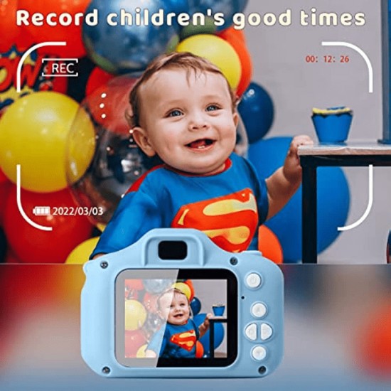 Kids Digital Camera, Toddler Camera, Kid Camera With 2 Inch Screen And 32Gb SD Card, Camera For Kids, Toys For 5 Year Old Girls Christmas Gifts For Chidren/Kids