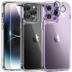 [3 In 1] For IPhone7/8/11/12/13/14/X/XR/Xs/Plus/Pro/Pro Max/ SE2020/Mini Case, With 1pc Screen Protector, 1pc Camera Lens Protector, And 1pc Transparent Phone Case, [Anti-Scratch] [Drop Protection]