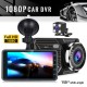 1pc 4.0 Inch 1080P Car DVR Camera Dashcam, Car Driving Recorder With Rear View Camera