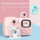 Kids Instant Camera For 3-12 Years Old Kids Toddlers Childrens Boys Girls Christmas Birthday Gifts 2.0 Inch Screen 12MP / 1080P HD Video Camera Baby Instant Print Digital Camera