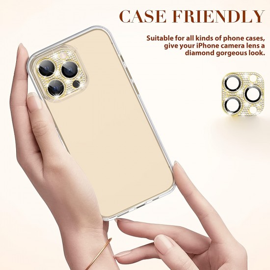 Bling Camera Lens Protector For,iPhone14/14Plus/14Pro/14ProMax ,iPhone13/13Mini/13Pro/13ProMax ,iPhone12/12Mini/12Pro/12ProMax, ,iPhone11/11Pro/11Pro Max