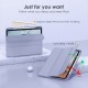 Case With Transparent Shockproof Back Cover[Built-in Pencil Holder, Auto Sleep/Wake, Camera Protection For IPad Air Case 5th / 4th Generation 10.9 Inch (2022/2020), IPad Pro 11 Inch