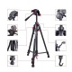 WT-3520 Pro Aluminum Tripod Phone Holder Stand With Waterproof Tripod Carry Case For Smartphone/ DSLR Camera