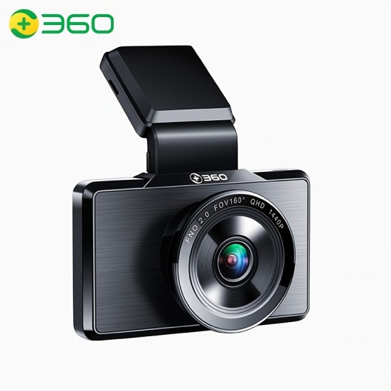 360 G500H 2K Dual Dash Cam Front And Rear 1080P APP WiFi Control GPS  3'' IPS Screen Car Camera Driving Recorder Night Vision H.265 24hr Motion 128G