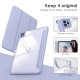 Case With Transparent Shockproof Back Cover[Built-in Pencil Holder, Auto Sleep/Wake, Camera Protection For IPad Air Case 5th / 4th Generation 10.9 Inch (2022/2020), IPad Pro 11 Inch