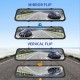 12" 4K Mirror Dash Cam, Rearview Mirror Camera For Car & Trucks, 2160P Full HD, Waterproof Backup WDR Camera, Night Vision, Parking Assistance