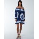 Bardot Tie Dye Tunic Dress