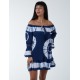 Bardot Tie Dye Tunic Dress