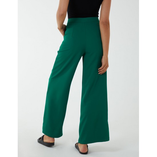 Wide Leg Palazzo Trousers