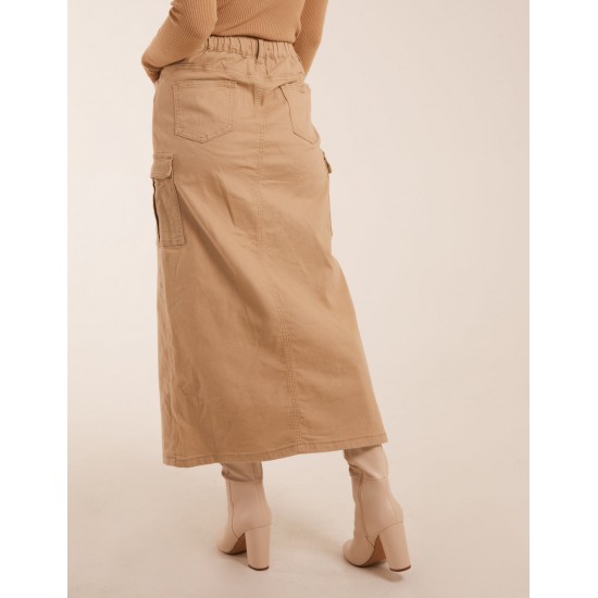 Pocket Midi Skirt