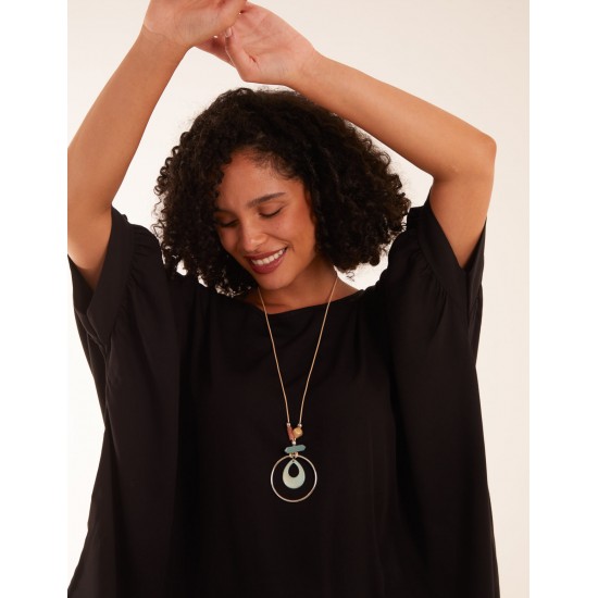 Oversize Necklace Top