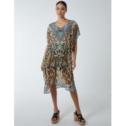 Animal Print Kaftan