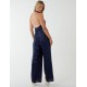 Halter Neck Plunge Jumpsuit