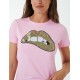 Sequin Lip Bite T-Shirt