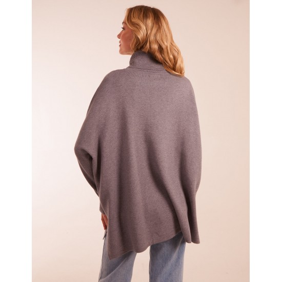 High Neck Boxy Jumper