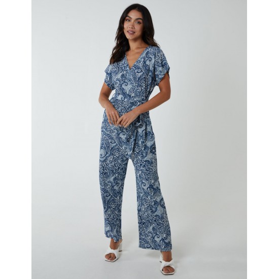 Wrap Front Jumpsuit