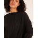 Long Sleeve Pleated Top